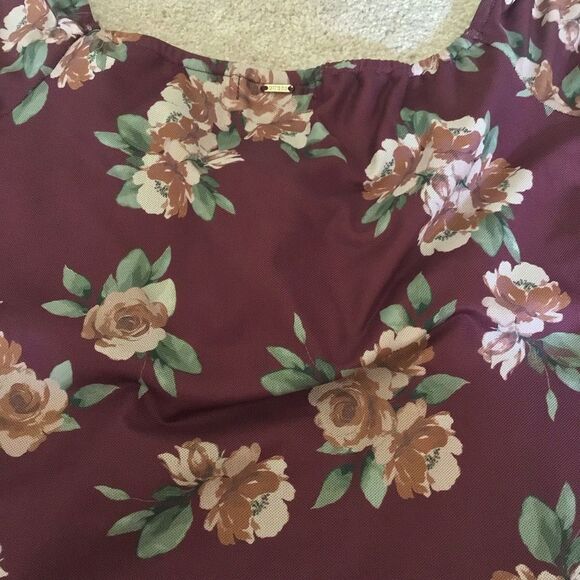 Guess Nicole Floral Mesh Bodysuit - Picture 9 of 12